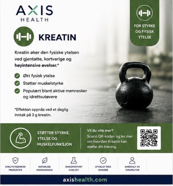AXIS Health informasjonskort – AXIS Creatine